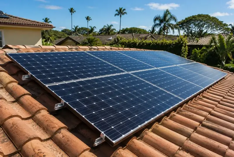Installation de panneaux solaires à Sallebœuf